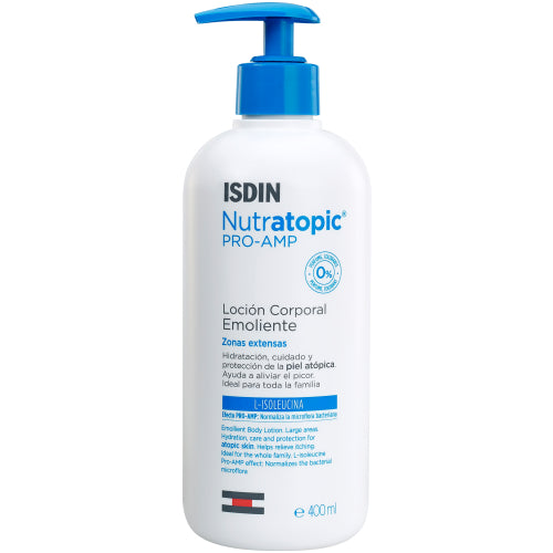 ISDIN Nutratopic Pro-AMP Emollient Lotion - 400ml