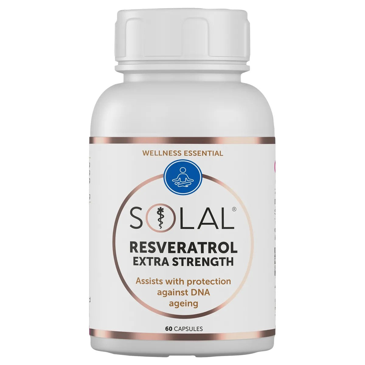 Solal Resveratrol Extra Strength Plus – 60 Capsules