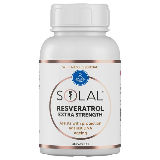 Solal Resveratrol Extra Strength Plus – 60 Capsules