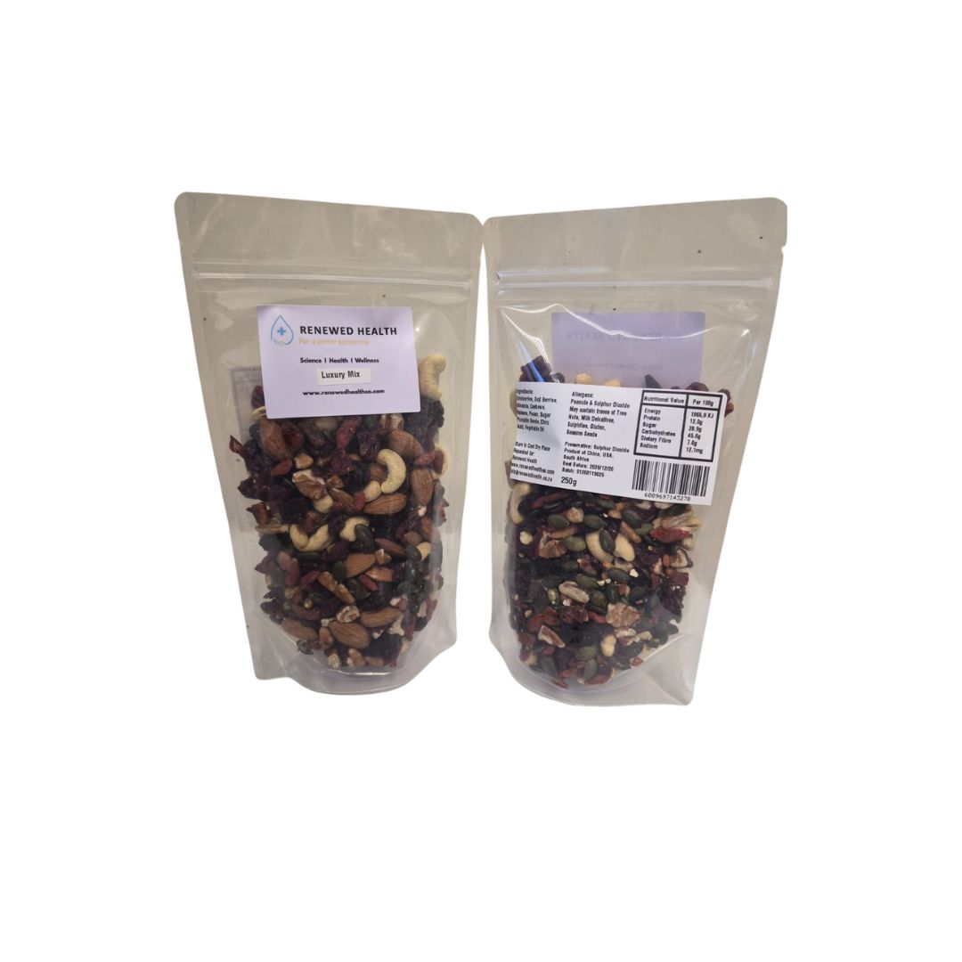 Renewed Health Luxury Nut and Dried Fruit Mix