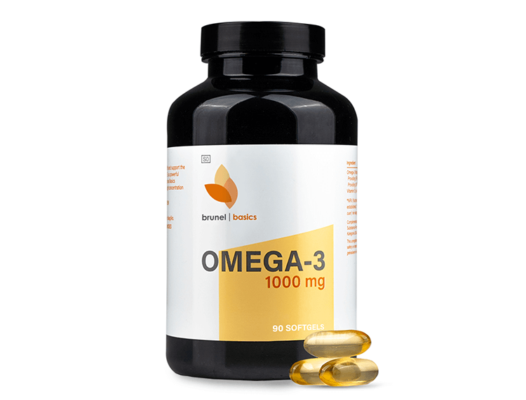 Brunel Basics Omega-3 1000mg – 90 Softgel Capsules