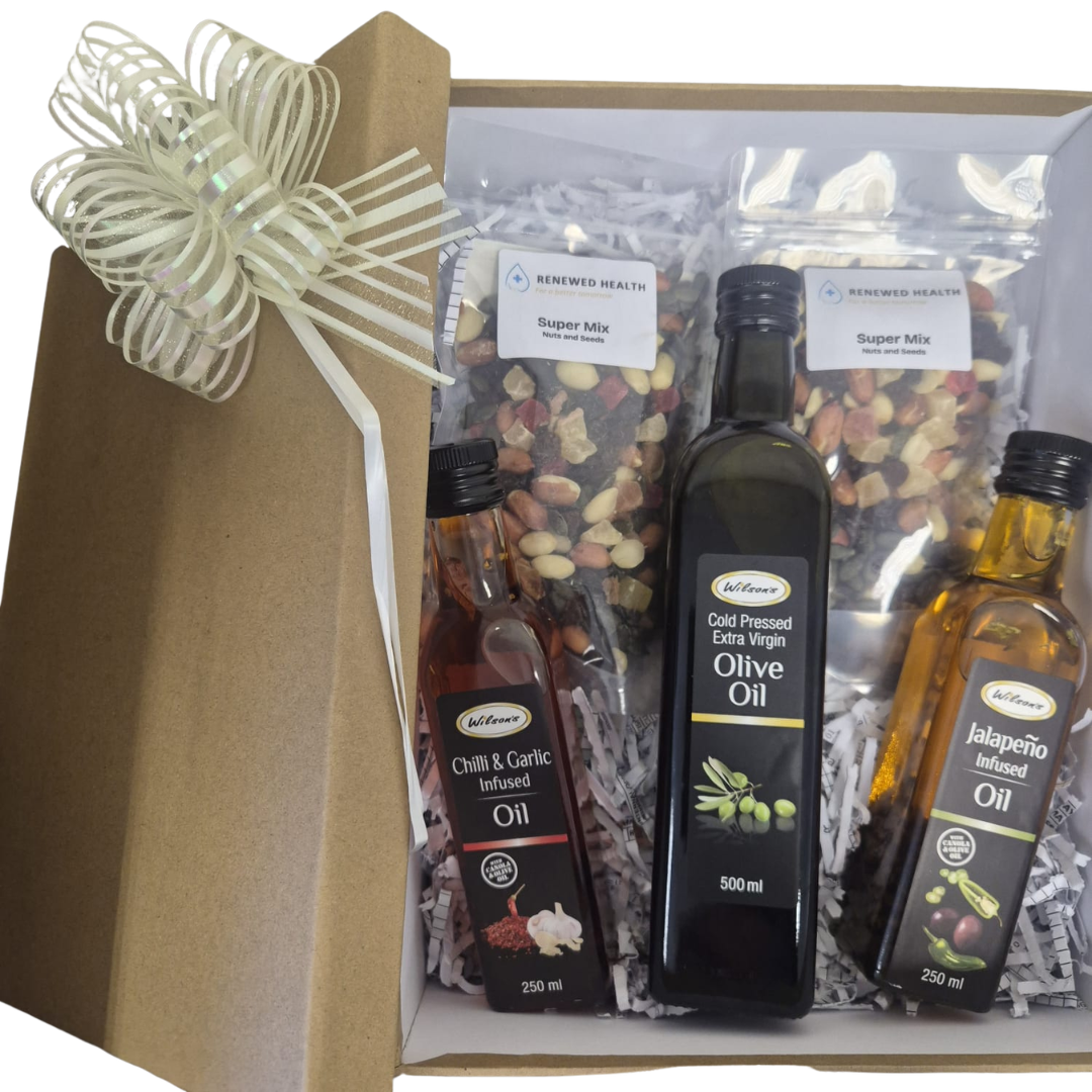 Gourmet Olive Oil and Snack Gift Box