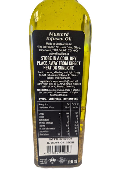 Mustard Infused Oil – Olive & Canola Blend