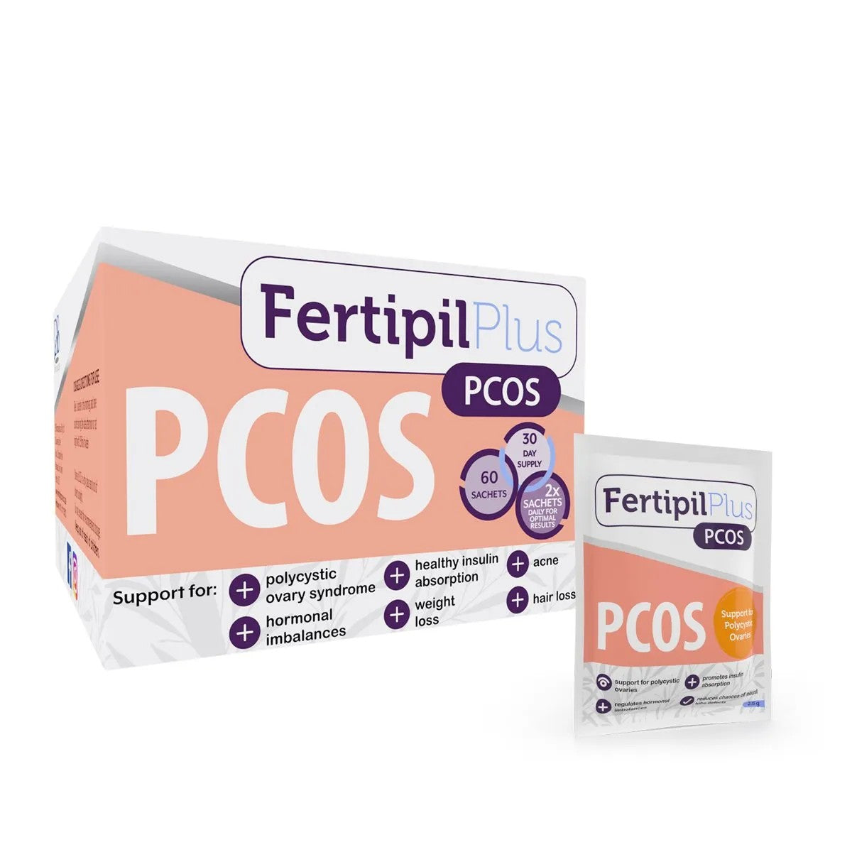 Fertipil Plus PCOS – 60 Sachets