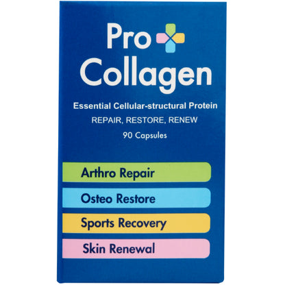 Pro Collagen Hydrolysed Triple-Matrix – 90 Capsules