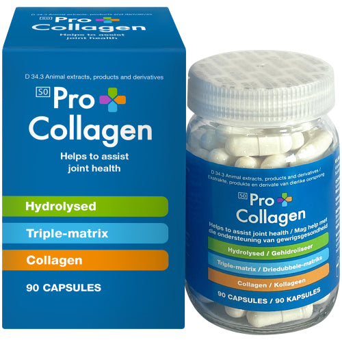 Pro Collagen Hydrolysed Triple-Matrix – 90 Capsules