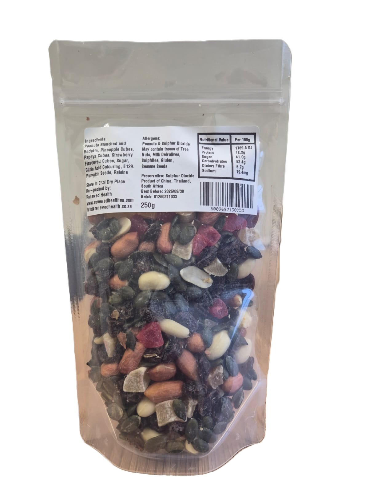 Super Mix – Dried Fruit, Nuts & Pumpkin Seed Mix
