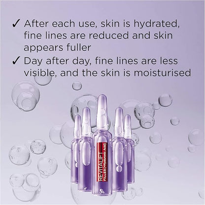 L'Oréal Paris Revitalift Filler Replumping Hyaluronic Acid Ampoules x 7