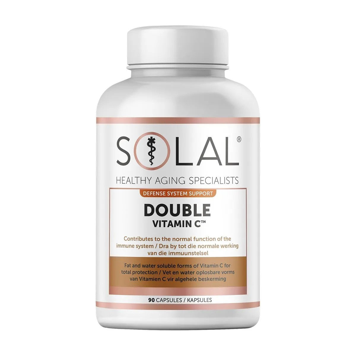 Solal Double Vitamin C – 90 Capsules
