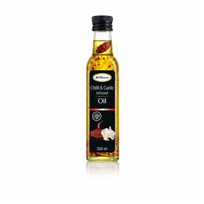 Garlic & Chilli Infused Oil – Olive & Canola Blend