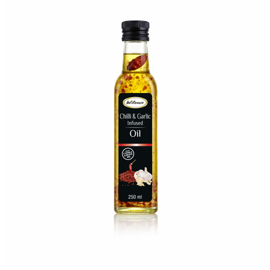 Garlic & Chilli Infused Oil – Olive & Canola Blend